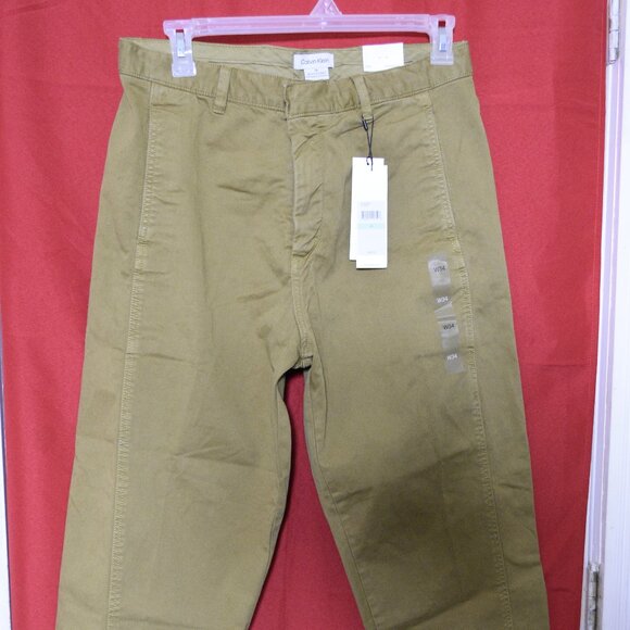NWT Calvin Klein Khakis Men's Sz. 34 W - Picture 1 of 7